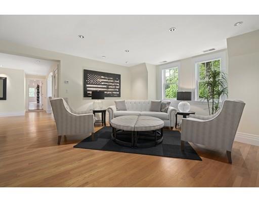 14 Byron Road Weston, MA 02493 - Photo 23 of 33 a living room with furniture and a wooden floor
