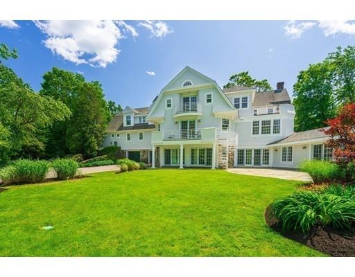 14 Byron Road Weston, MA 02493 - Photo 31 of 33 a front view of house with yard and green space