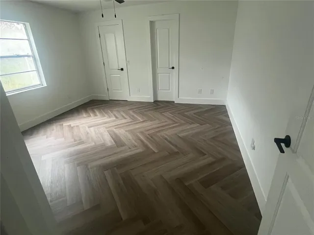 a view of empty room