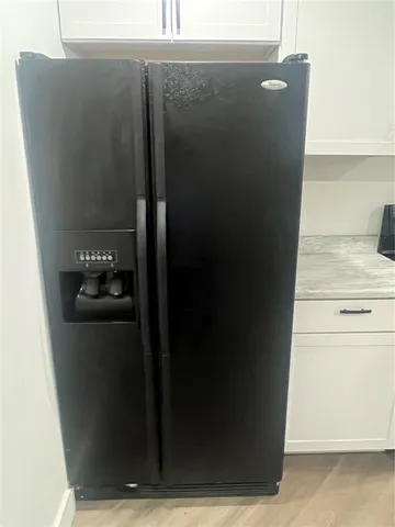 a close view of water heater