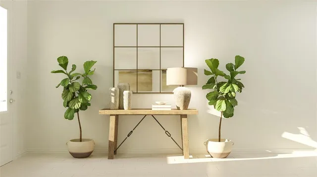 a vase of flowers sitting on a table