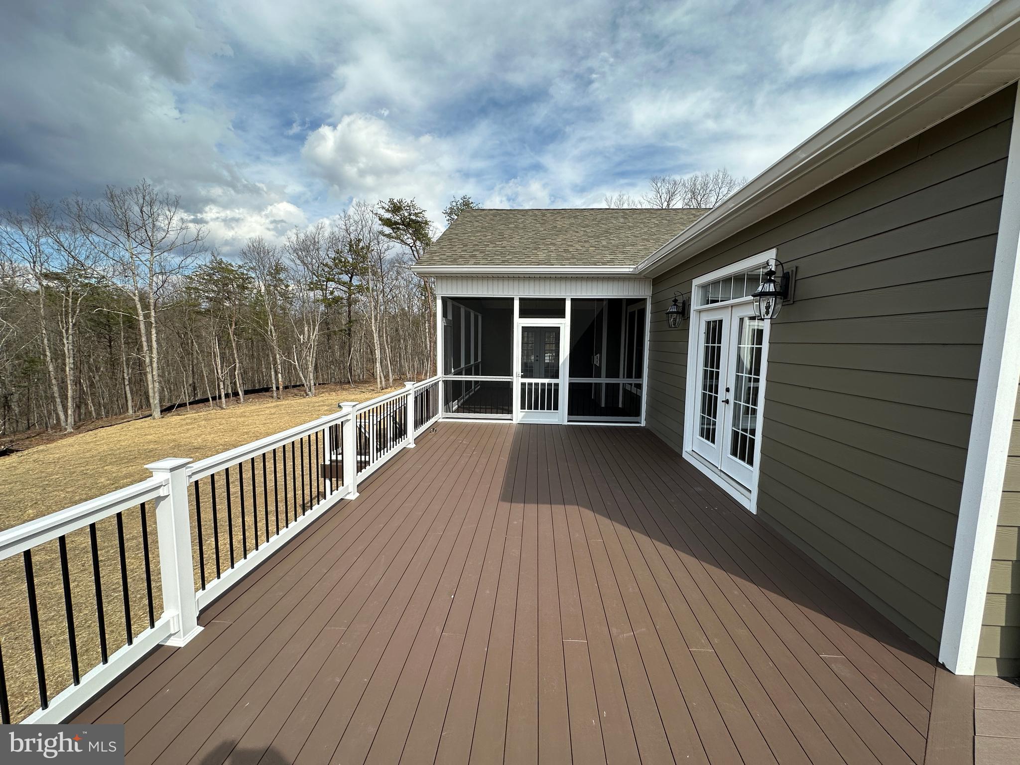2225 Cedar Grove Road Winchester, VA 22603 - Photo 13 of 48 a view of deck with wooden floor and fence