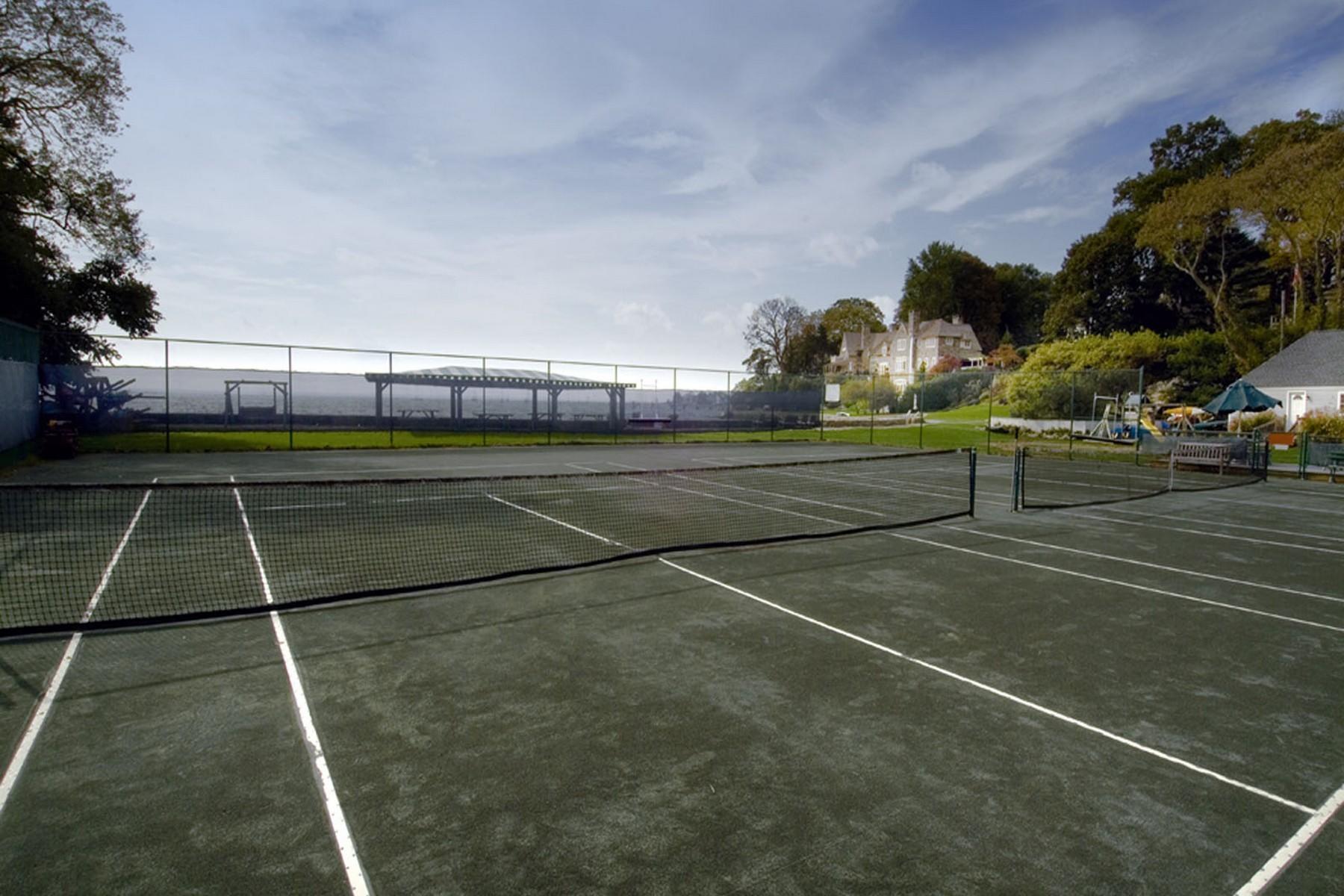 13 Valley Road Norwalk, CT 06854 - Photo 30 of 40 a view of a tennis court