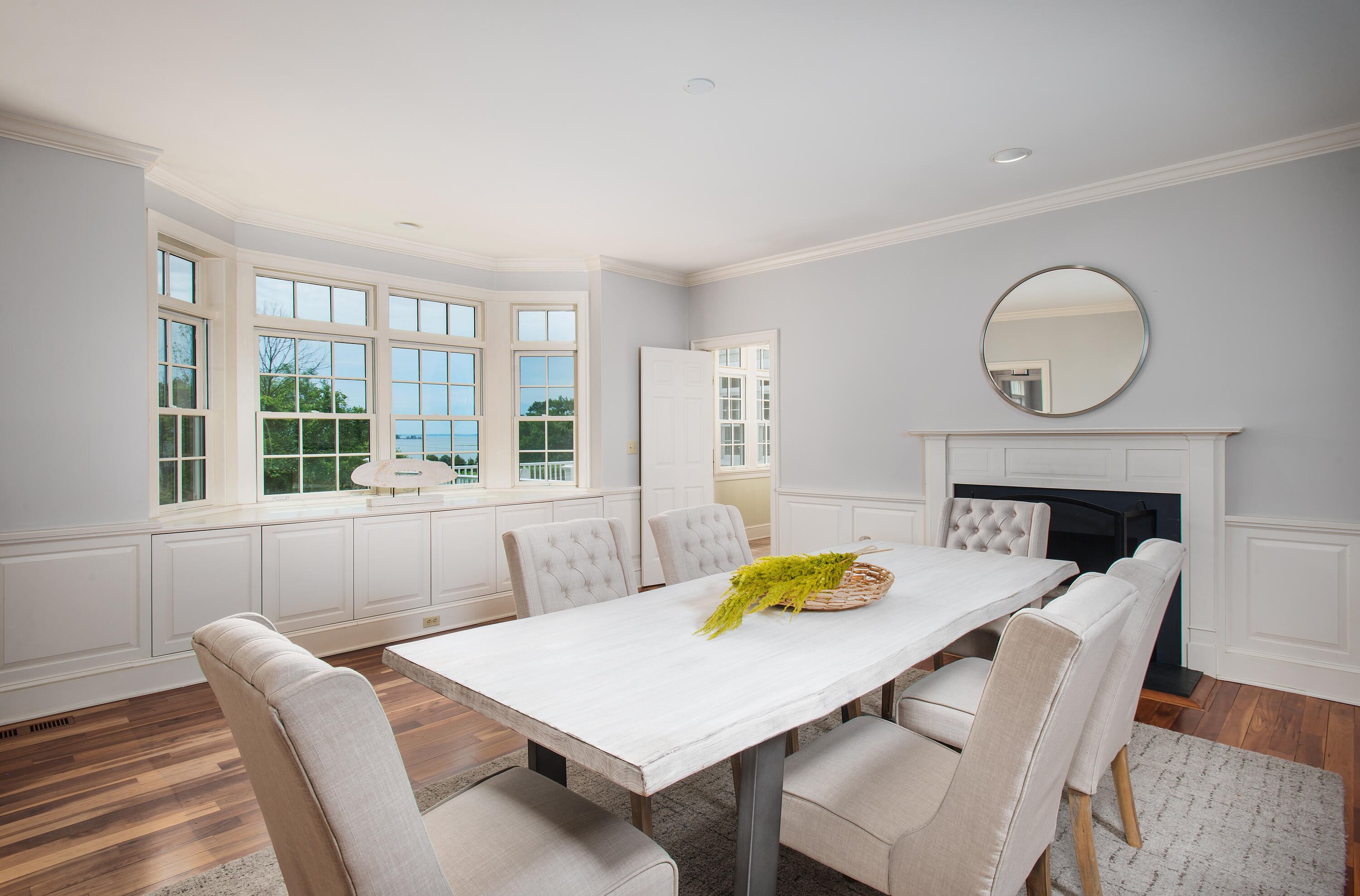 13 Valley Road Norwalk, CT 06854 - Photo 6 of 40 a view of a dining room with furniture window and wooden floor