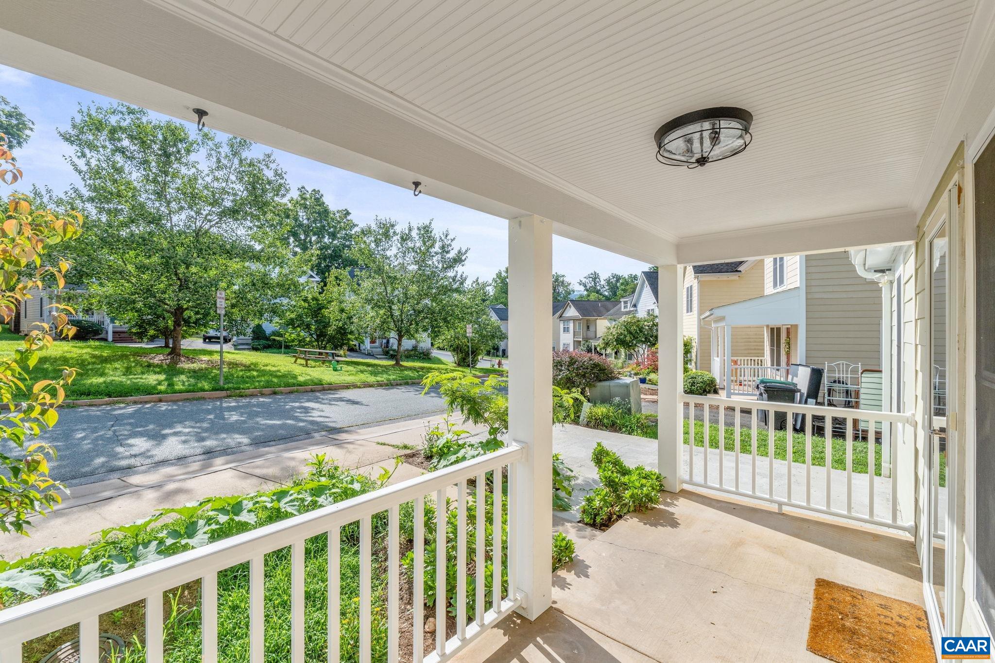 118 Roy's Place Charlottesville, VA 22902 - Photo 40 of 42 a view of a porch and garden