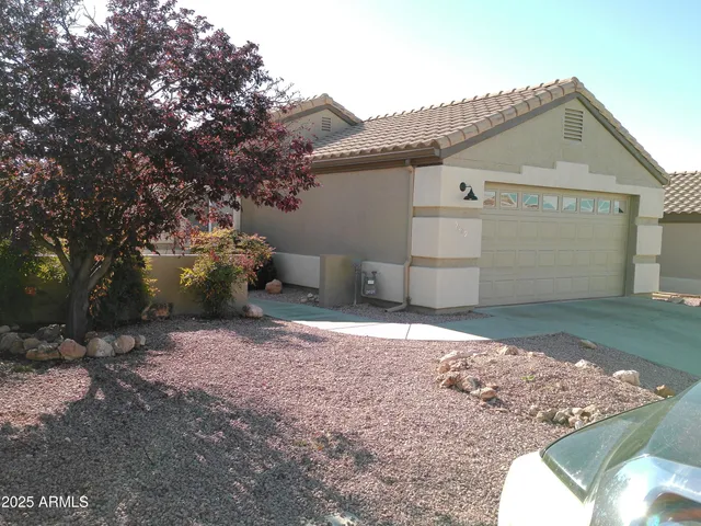 a backyard of a house