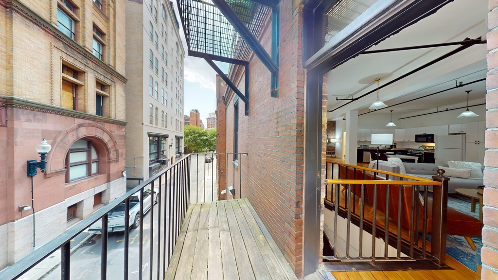 19 Stanhope Street, Unit 2B Boston, MA 02116 - Photo 15 of 15 a view of city from balcony