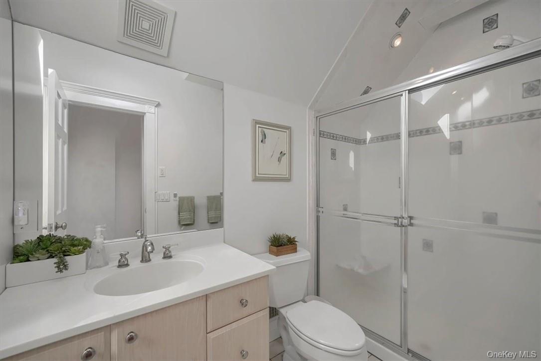 10 High Tor Road New City, NY 10956 - Photo 28 of 33 a bathroom with a sink toilet and shower