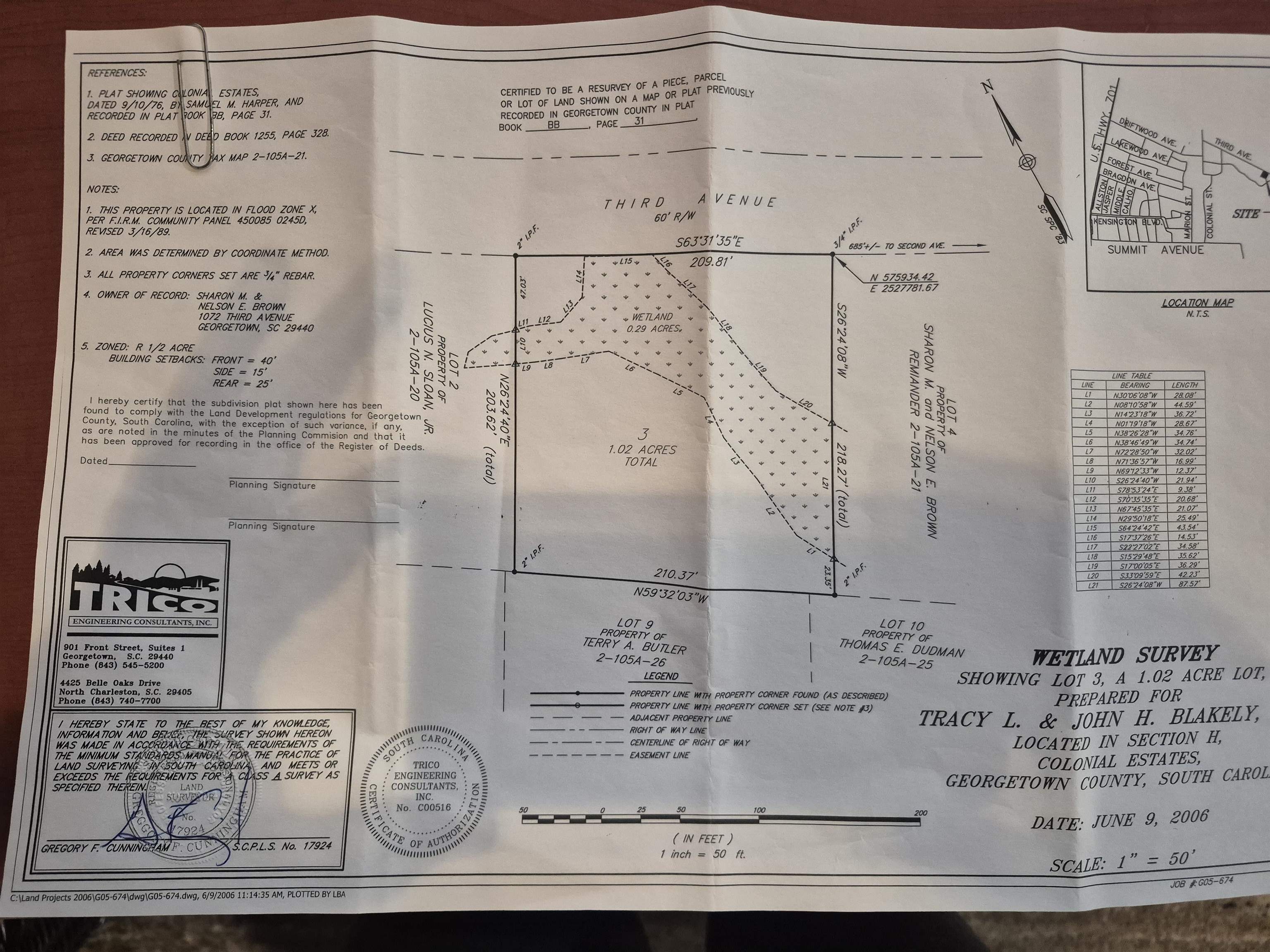 Lot 3 3rd Avenue Georgetown, SC 29440 - Photo 2 of 2 Map / location