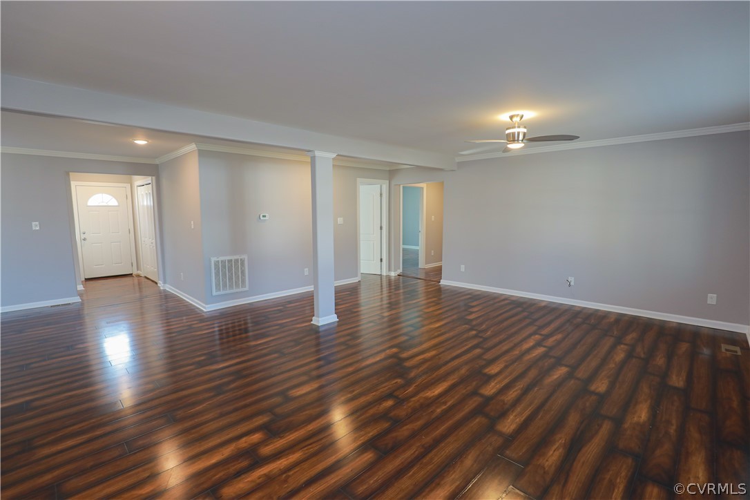 4437 Cogbill Road North Chesterfield, VA 23234 - Photo 12 of 45 Large open living room from front door