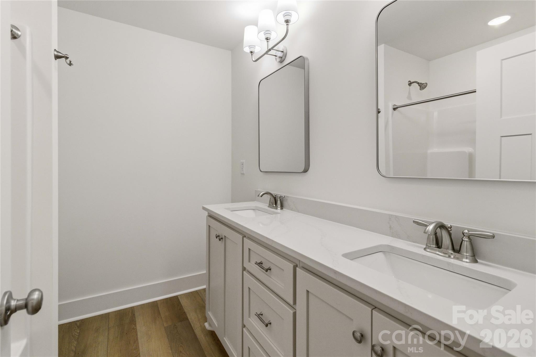352 Adams Road Clover, SC 29710 - Photo 24 of 38 a bathroom with a sink and a mirror