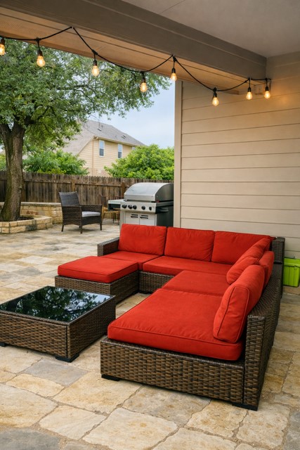 11613 Reading Court Austin, TX 78717 - Photo 16 of 16 a outdoor space with patio couches and pool table