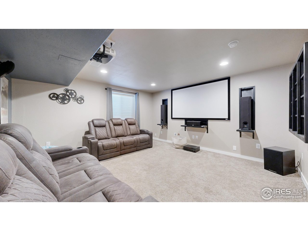 431 Surrey Ridge Eaton, CO 80615 - Photo 29 of 38 Theater Room in the Basement