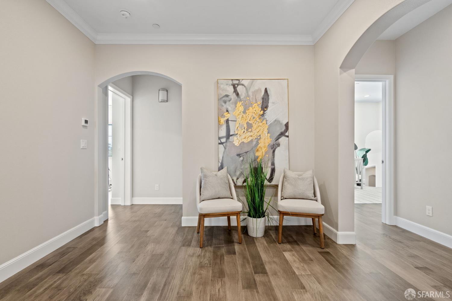 42119 Vinha Way Fremont, CA 94539 - Photo 21 of 43 a living room with furniture and wooden floor