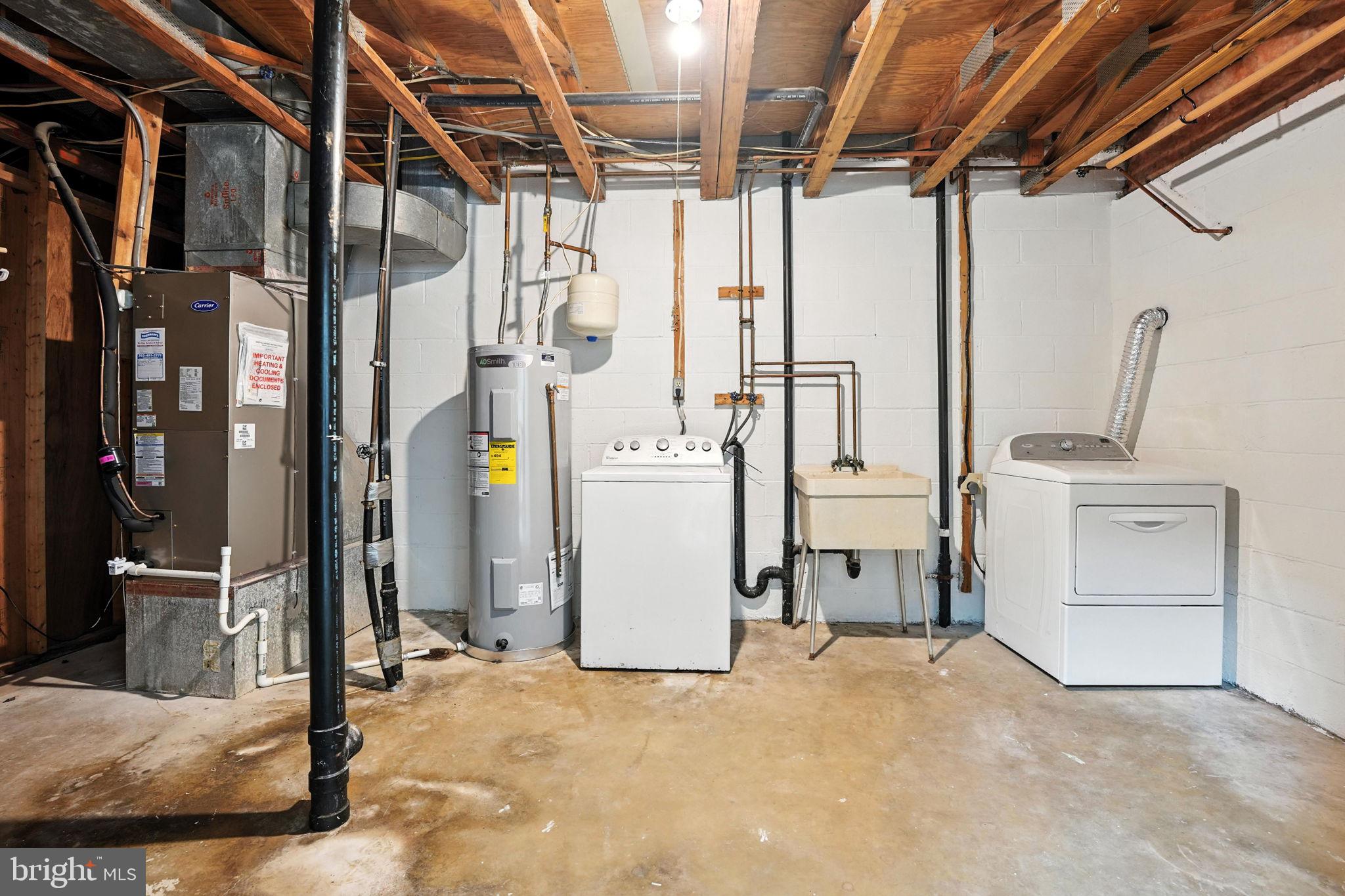 3028 Seminole Road Woodbridge, VA 22192 - Photo 27 of 30 Storage and lower level laundry