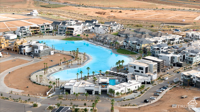961 West Akoya Pearl Road, Unit 201 St. George, UT 84790 - Photo 37 of 67 Bird's eye view of a pool area