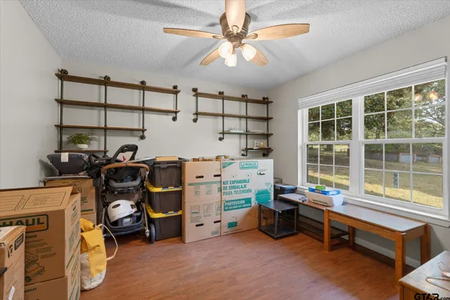 a room with storage and utility