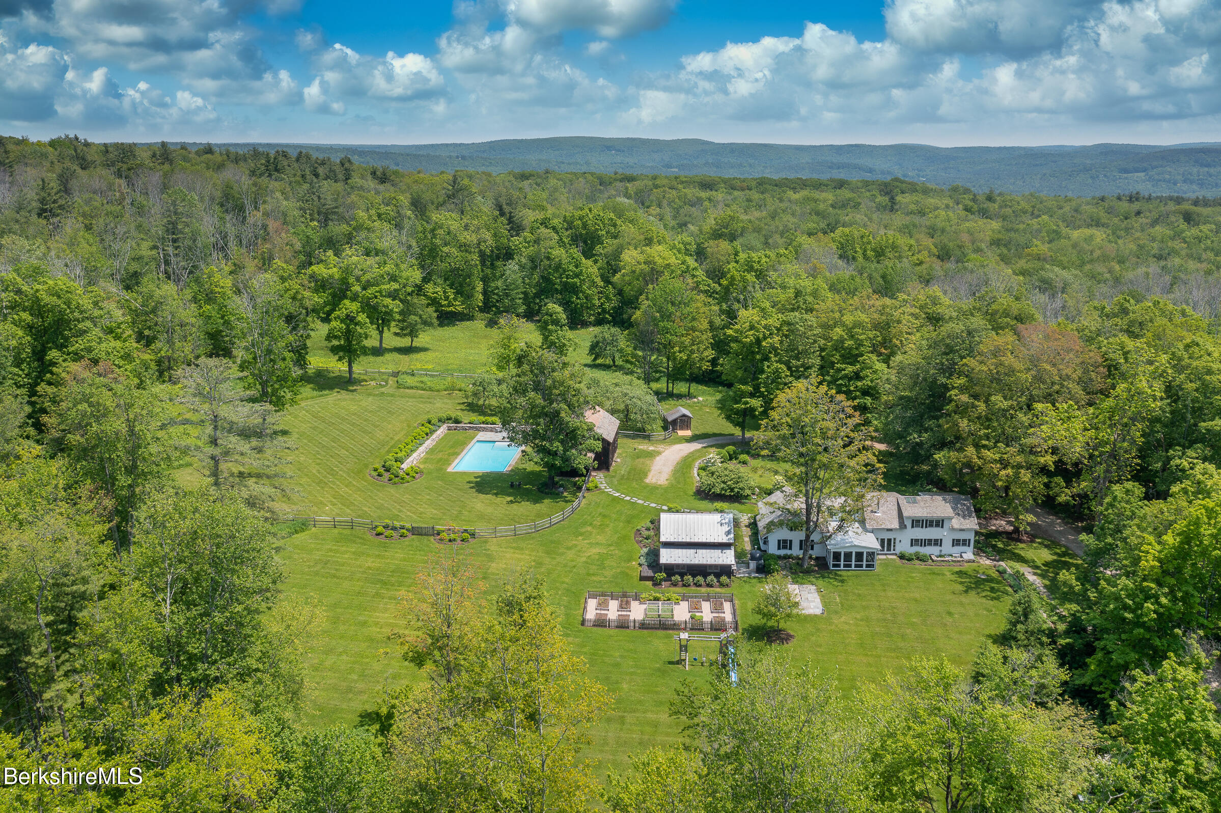 1015 Sisson Hill Road New Marlborough, MA 01230 - Photo 4 of 70 AERIAL VIEW