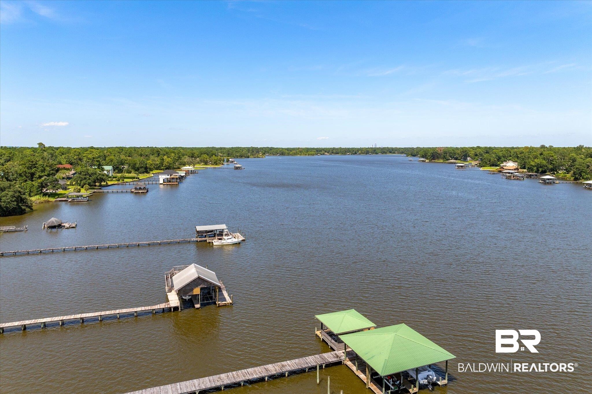 3325 Riviere Du Chien Road Mobile, AL 36693 - Photo 69 of 71 View of water feature featuring a dock