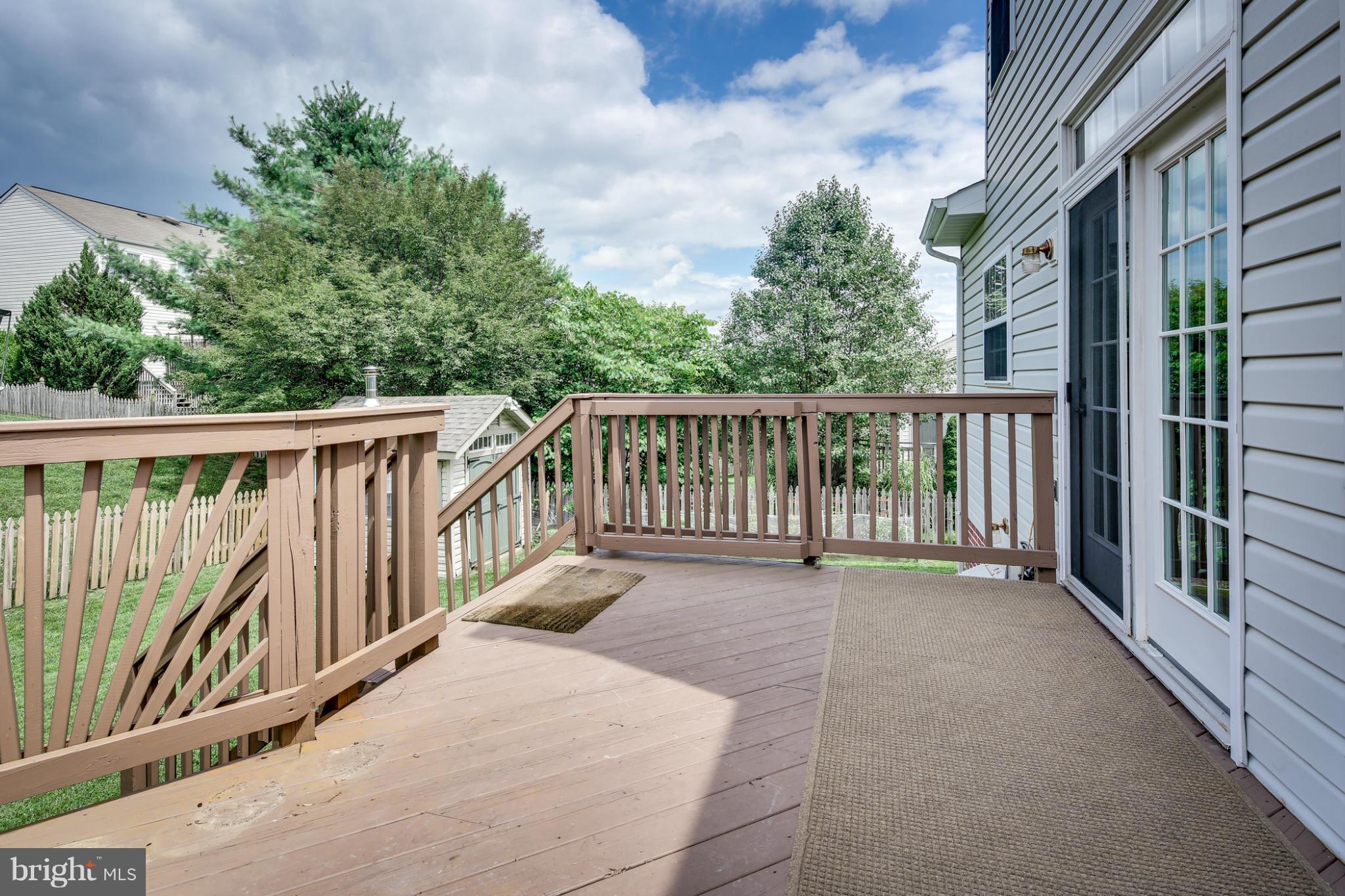 1401 Crossbow Road Mount Airy, MD 21771 - Photo 21 of 22 Spacious Deck