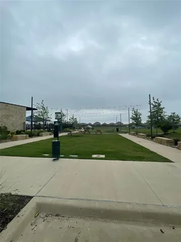 a view of a green field