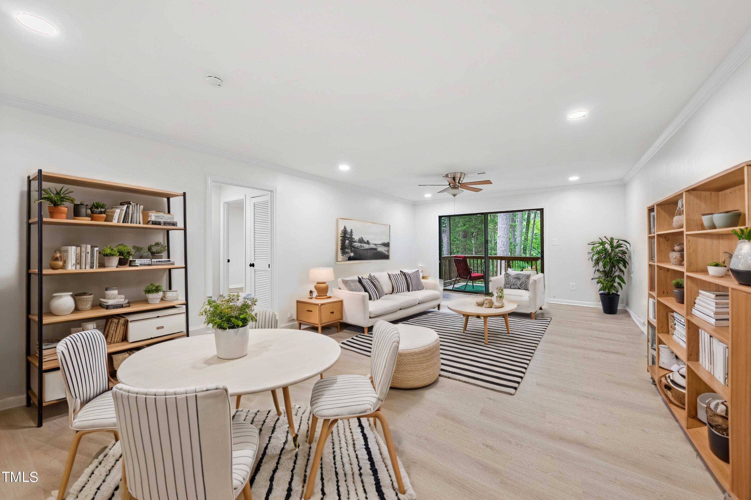 689 Pine Ridge Place Raleigh, NC 27609 - Photo 2 of 15 Virtual staged living room