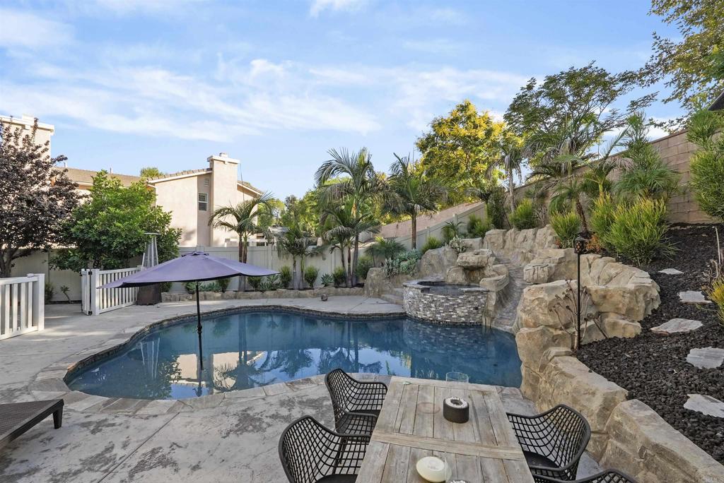 25351 Forest Street Corona, CA 92883 - Photo 56 of 72 a view of a patio with couches table and chairs and potted plants