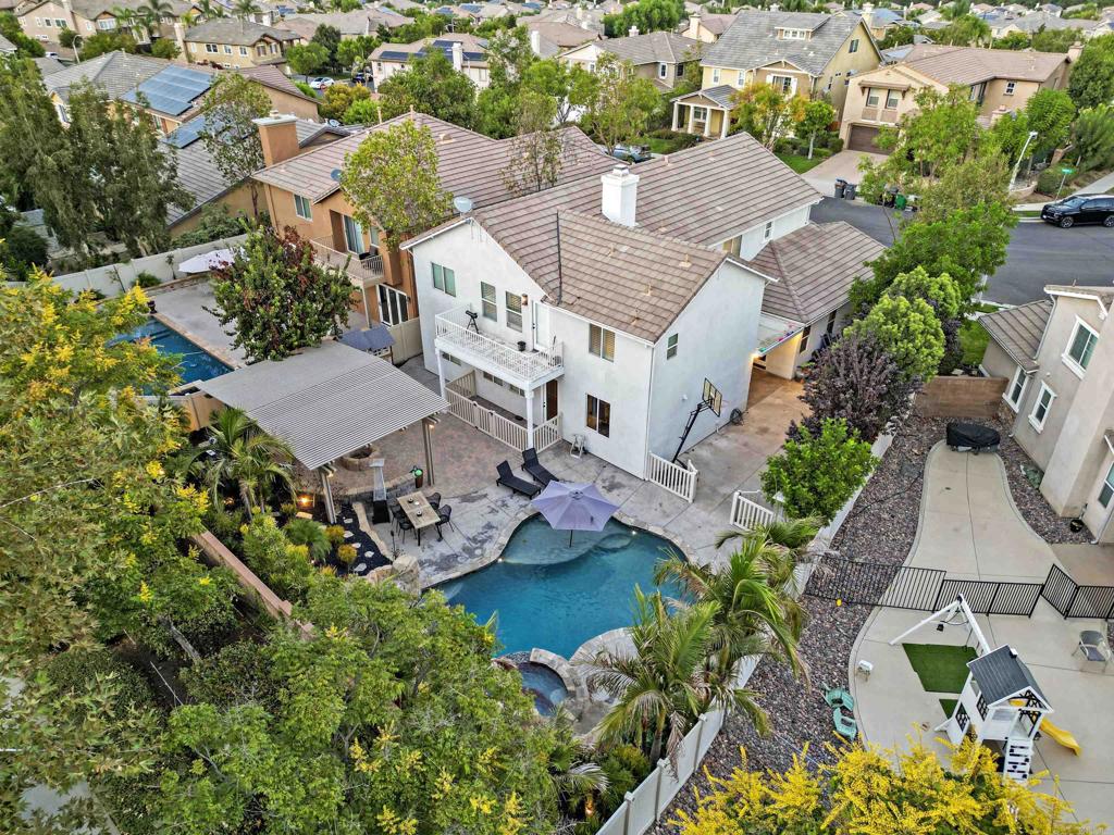 25351 Forest Street Corona, CA 92883 - Photo 72 of 72 an aerial view of a house with a garden