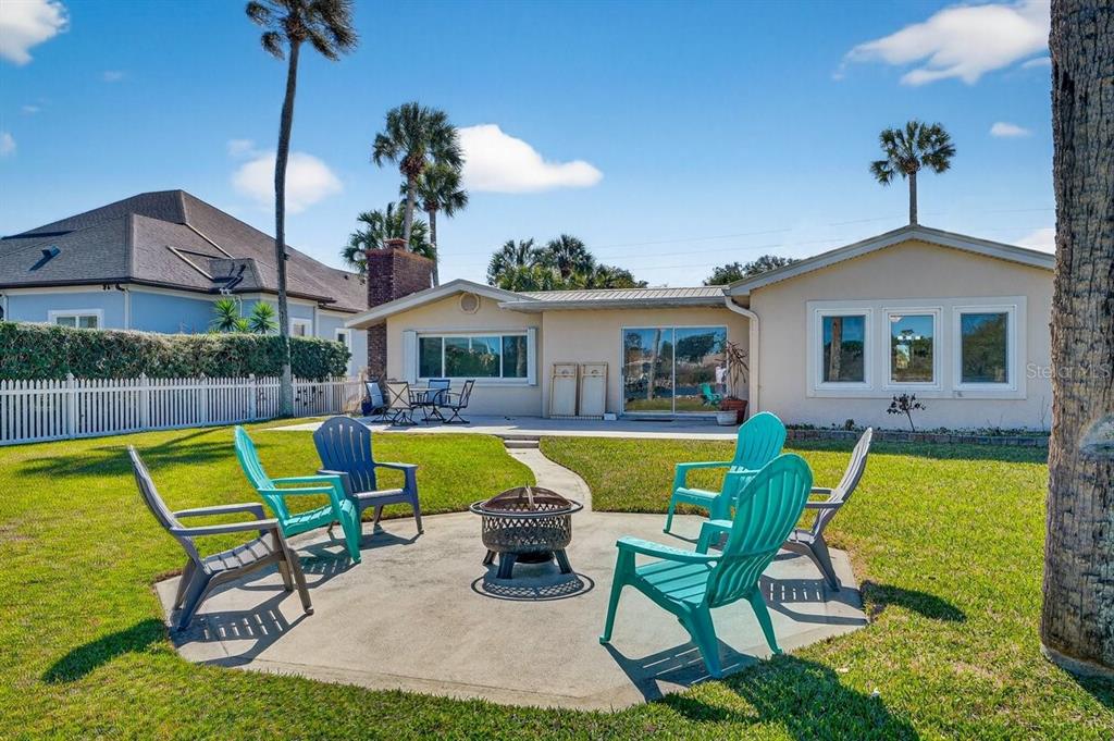 450 Lambert Avenue Flagler Beach, FL 32136 - Photo 2 of 41 a view of a house with a swimming pool