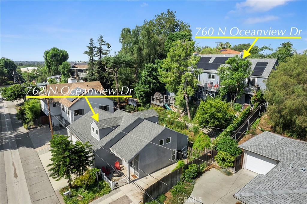 760 Oceanview Drive Fullerton, CA 92832 - Photo 1 of 1 an aerial view of a house with a swimming pool