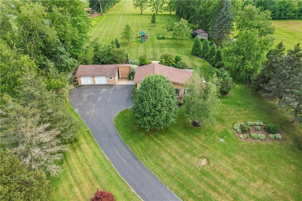 839 West Old Rte 422 Butler, PA 16001 - Photo 3 of 30 an aerial view of a house with a yard