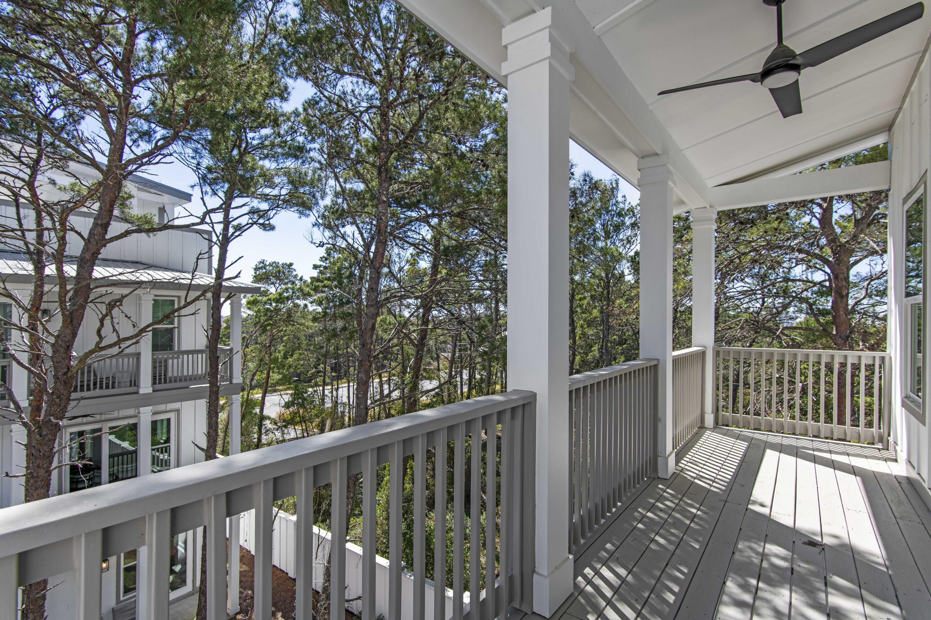 27 West Queen Palm Dr Inlet Beach Inlet Beach, FL 32461 - Photo 64 of 92 Primary Suite Private Balcony