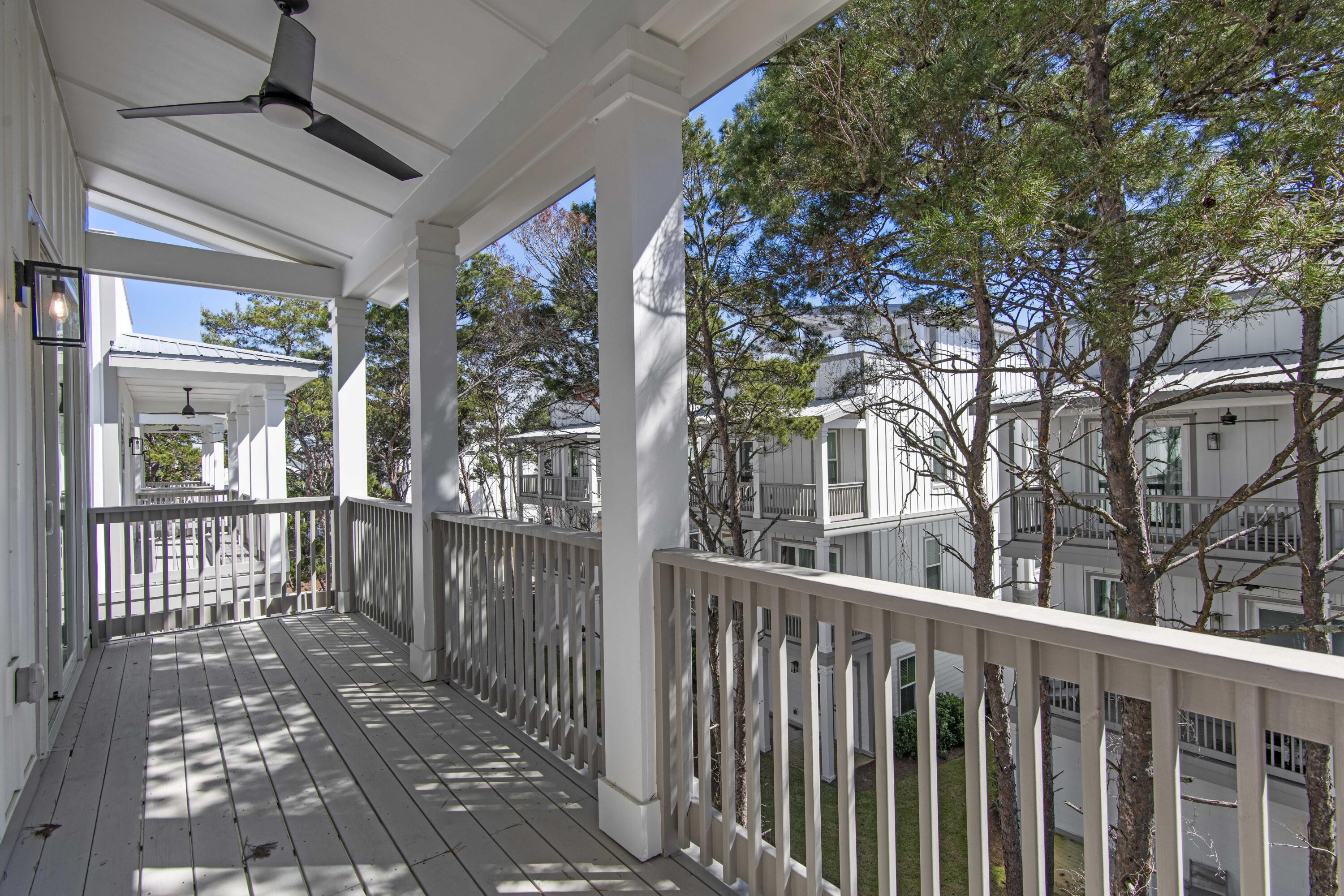 27 West Queen Palm Dr Inlet Beach Inlet Beach, FL 32461 - Photo 65 of 92 Primary Suite Private Balcony
