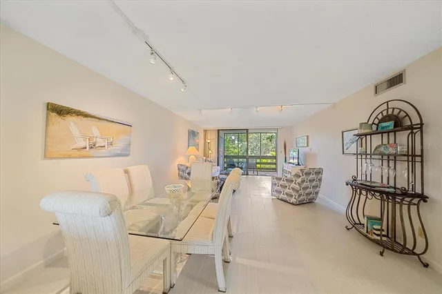 a view of a livingroom with furniture