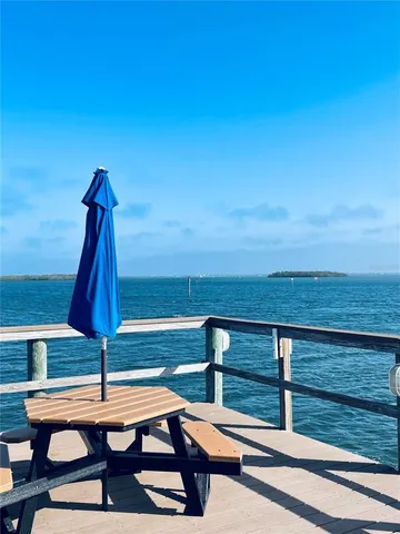 a view of an outdoor space with a lake view