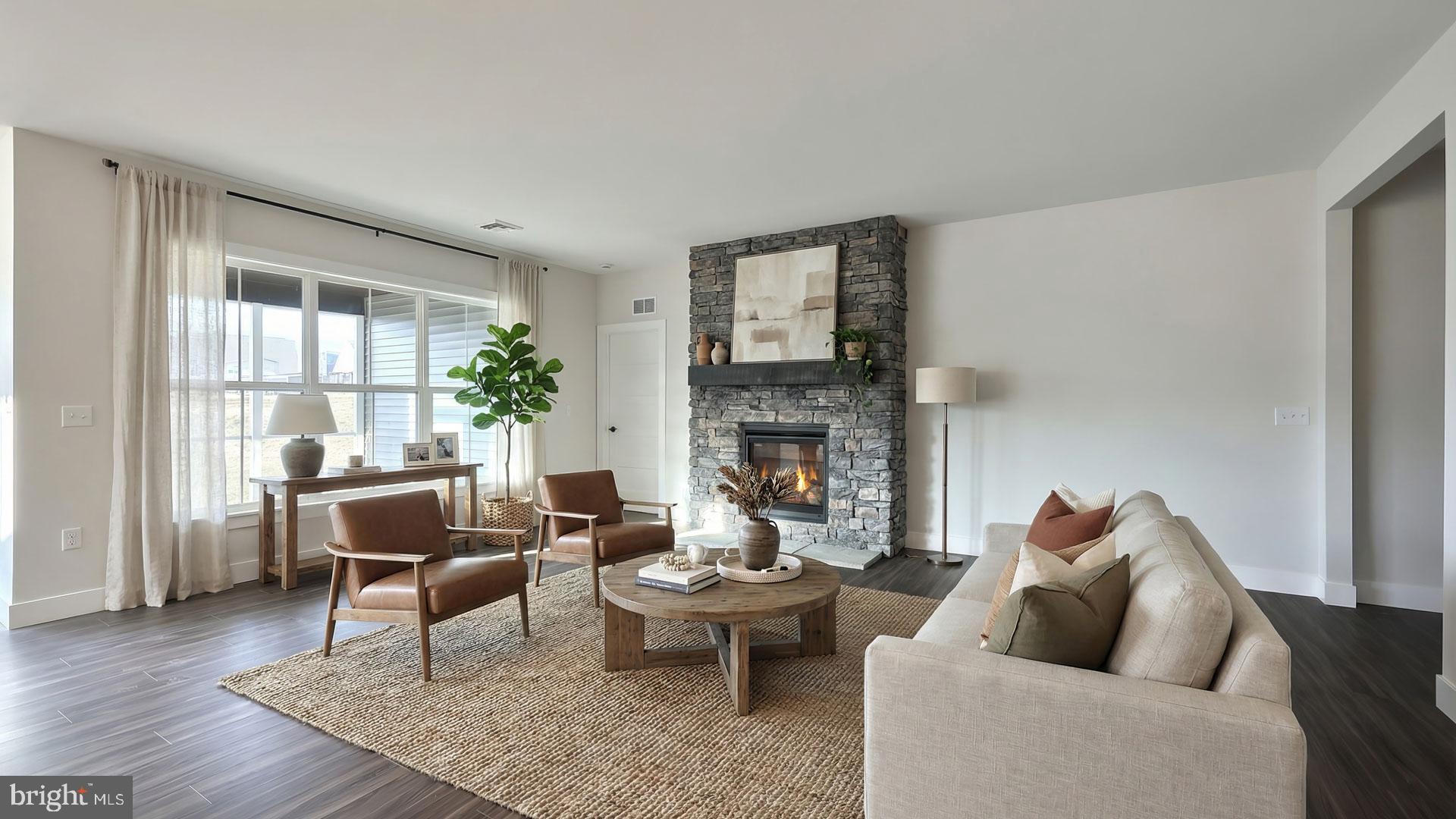 475 Pinnacle Rdg Drive Annville, PA 17003 - Photo 4 of 31 a living room with furniture couches and a fireplace