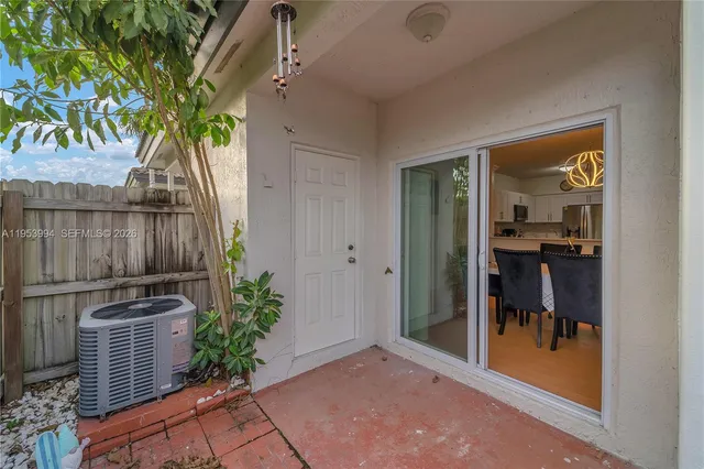 a view of outdoor space and porch