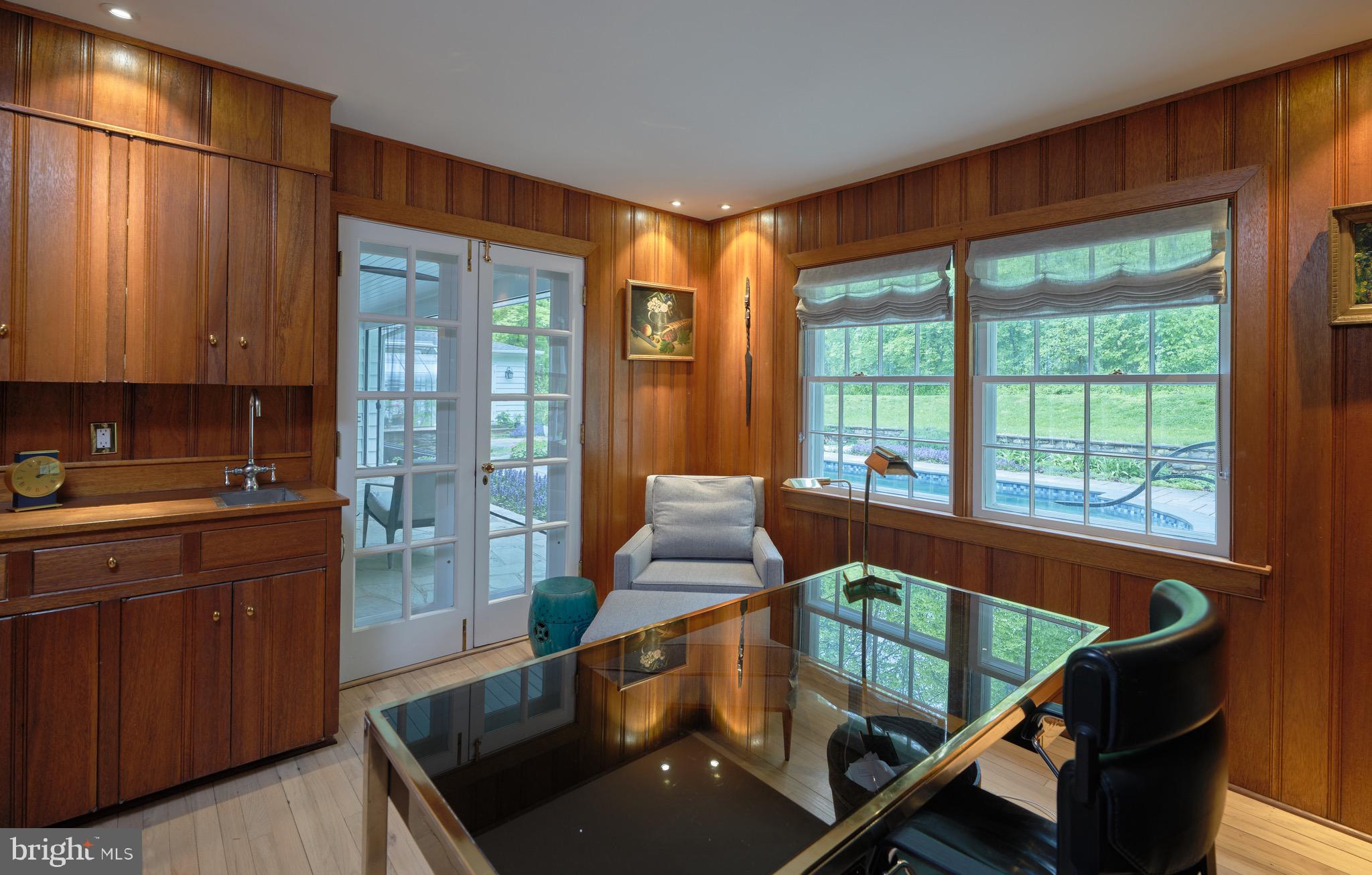 3363 Windy Bush Road New Hope, PA 18938 - Photo 15 of 40 Office with small wet bar and outside access