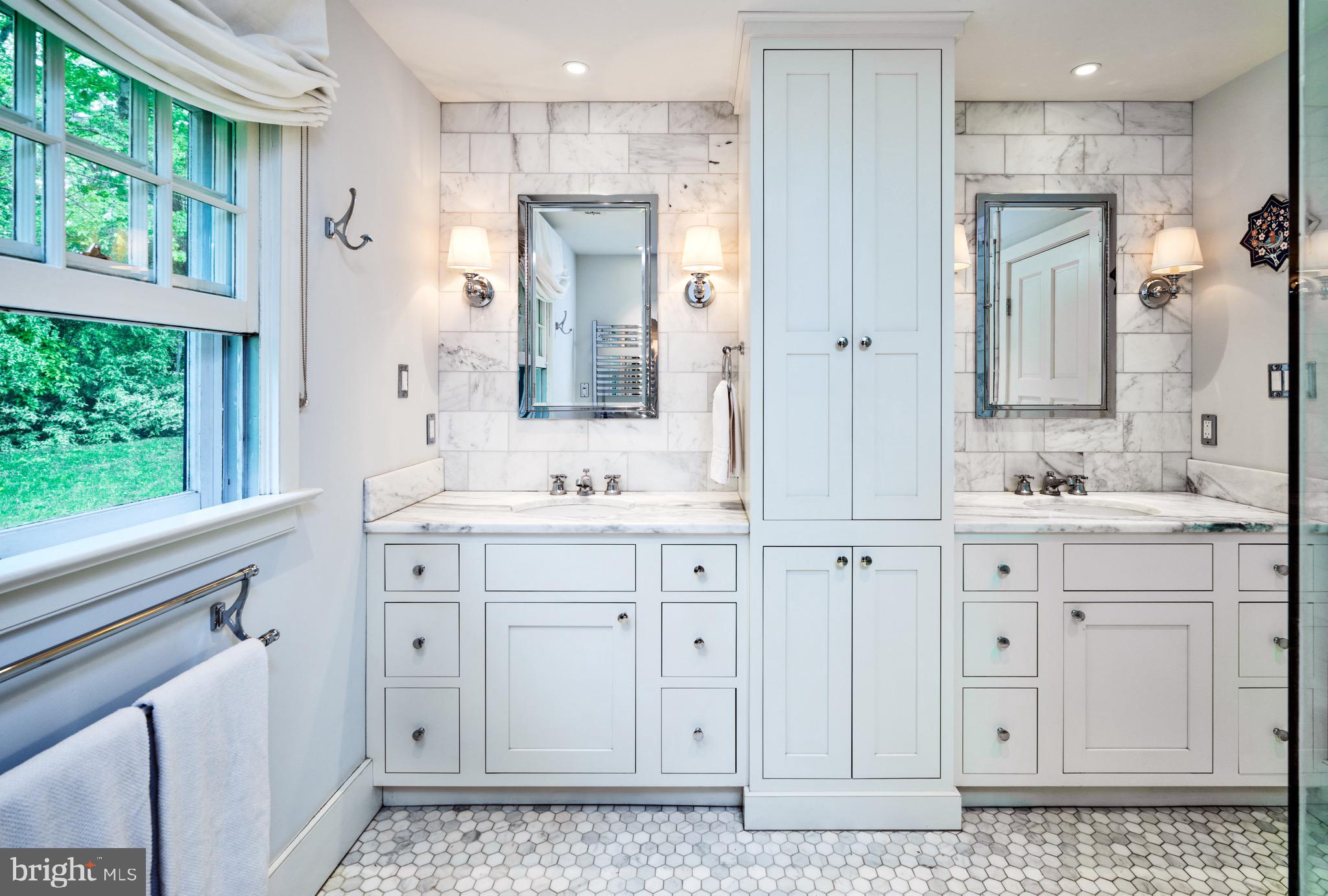 3363 Windy Bush Road New Hope, PA 18938 - Photo 20 of 40 primary bathroom with dual vanities