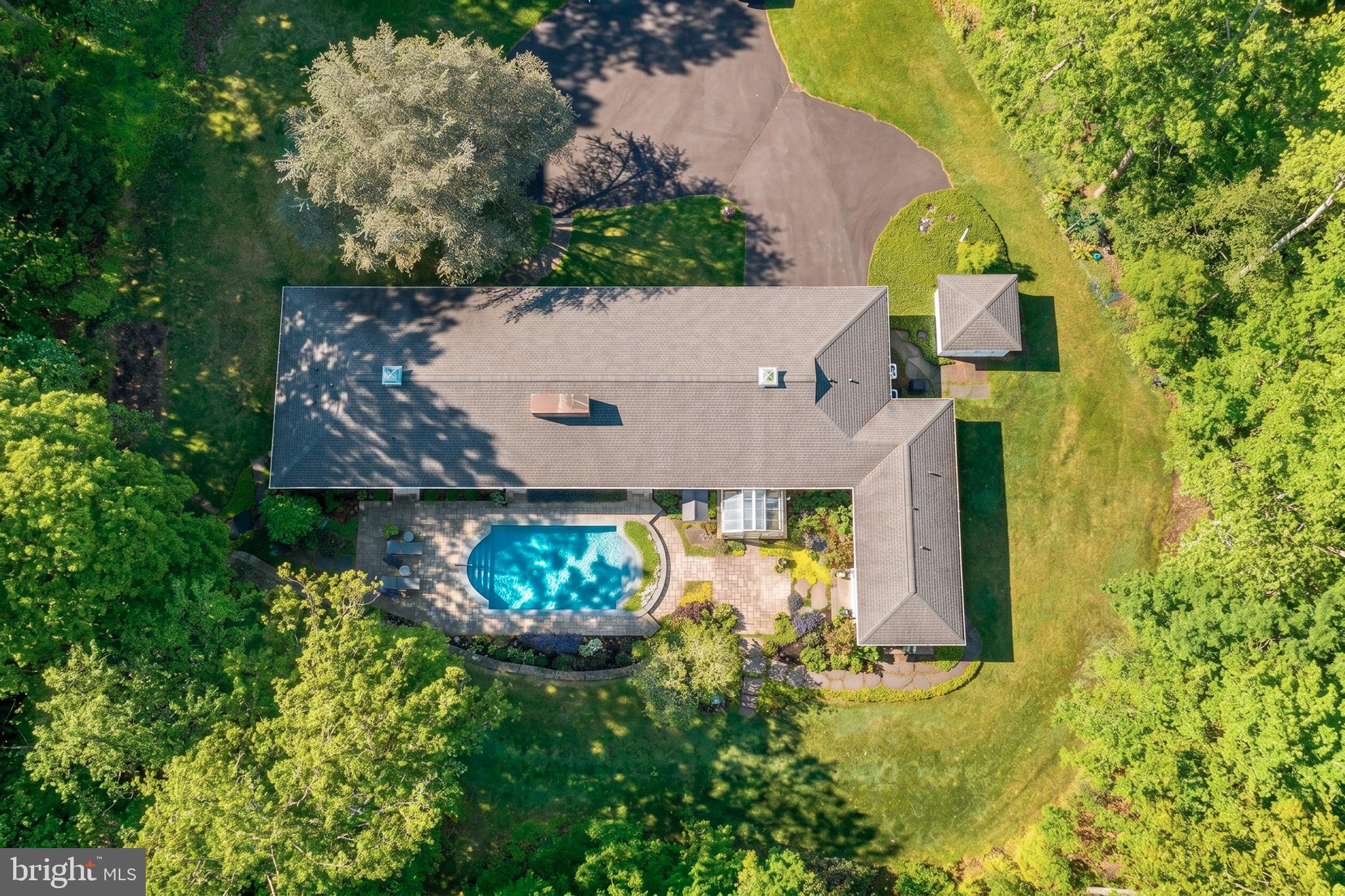 3363 Windy Bush Road New Hope, PA 18938 - Photo 2 of 40 Backyard with pool