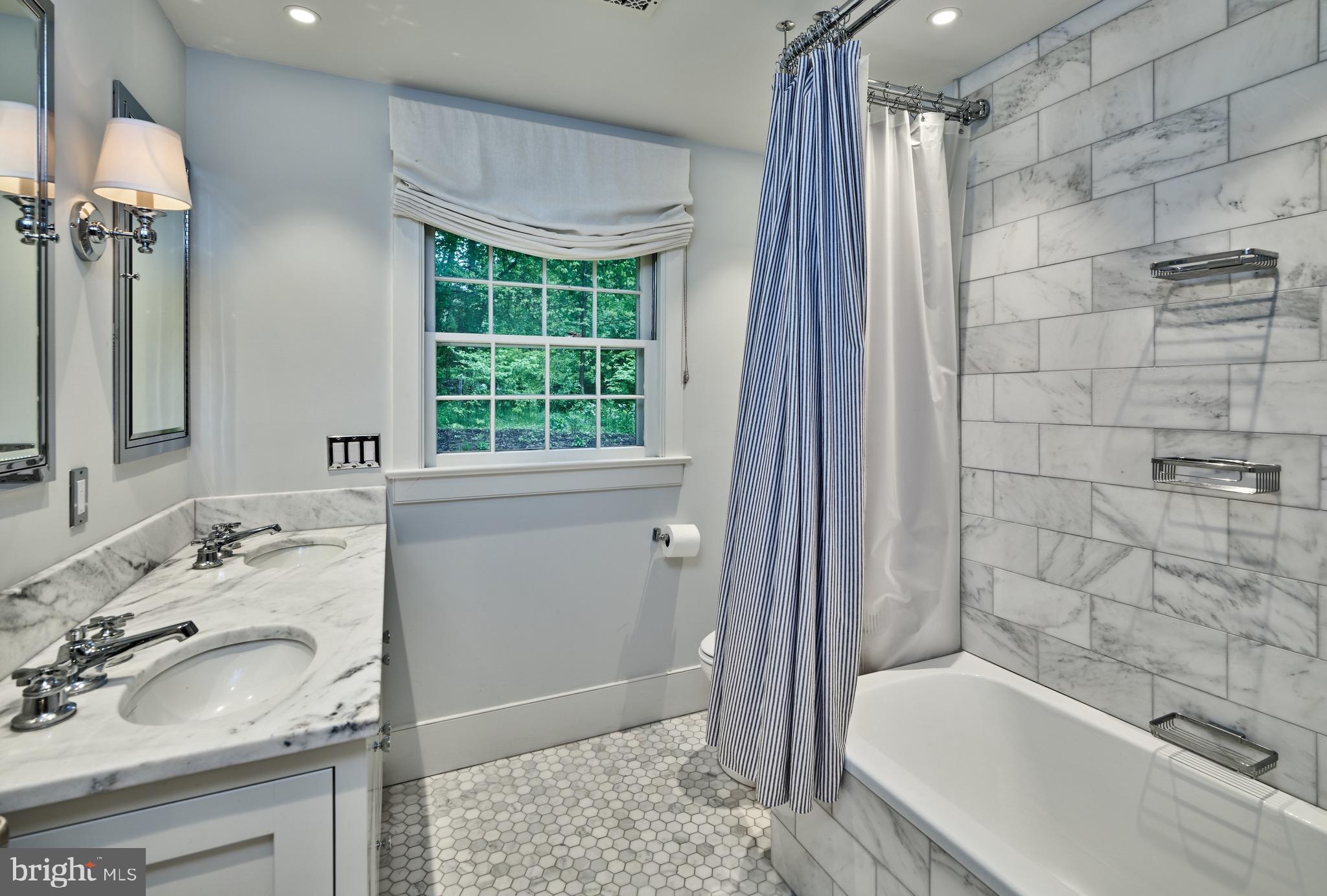 3363 Windy Bush Road New Hope, PA 18938 - Photo 28 of 40 Shared hall bathroom