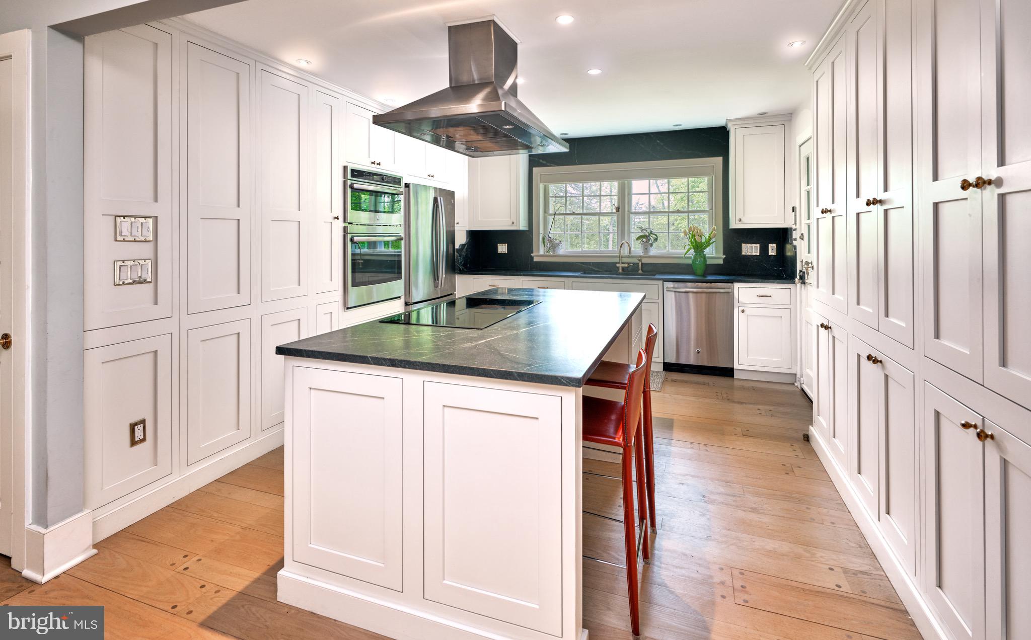 3363 Windy Bush Road New Hope, PA 18938 - Photo 9 of 40 Kitchen with tons of storage and soapstone counter