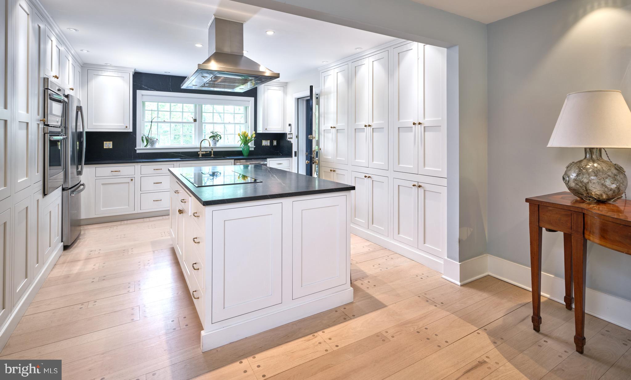 3363 Windy Bush Road New Hope, PA 18938 - Photo 10 of 40 Shaker cabinets with soapstone counters