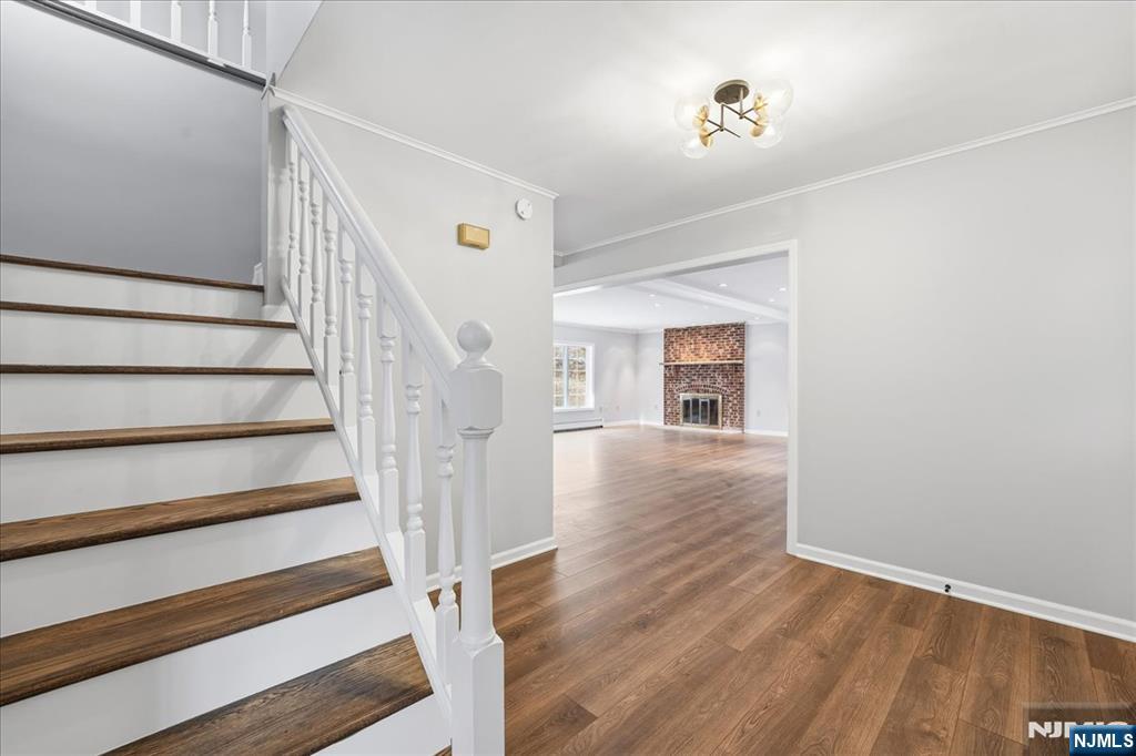 611 Snake Den Road West Milford, NJ 07480 - Photo 17 of 46 a view of an entryway with wooden floor