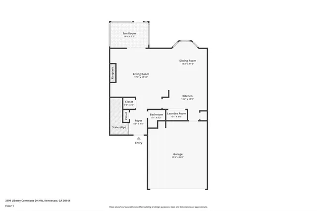 $2,300 | 3199 Liberty Commons Drive Northwest, Kennesaw, GA 30144
