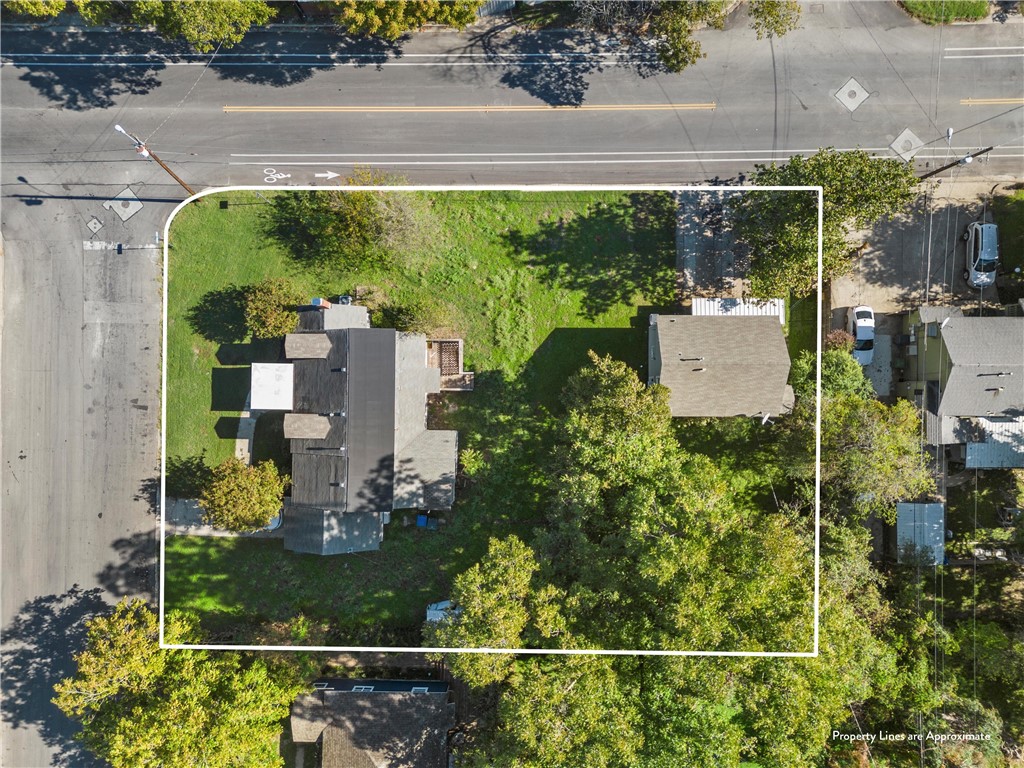 3600 Sanger Avenue Waco, TX 76710 - Photo 3 of 24 an aerial view of a residential houses