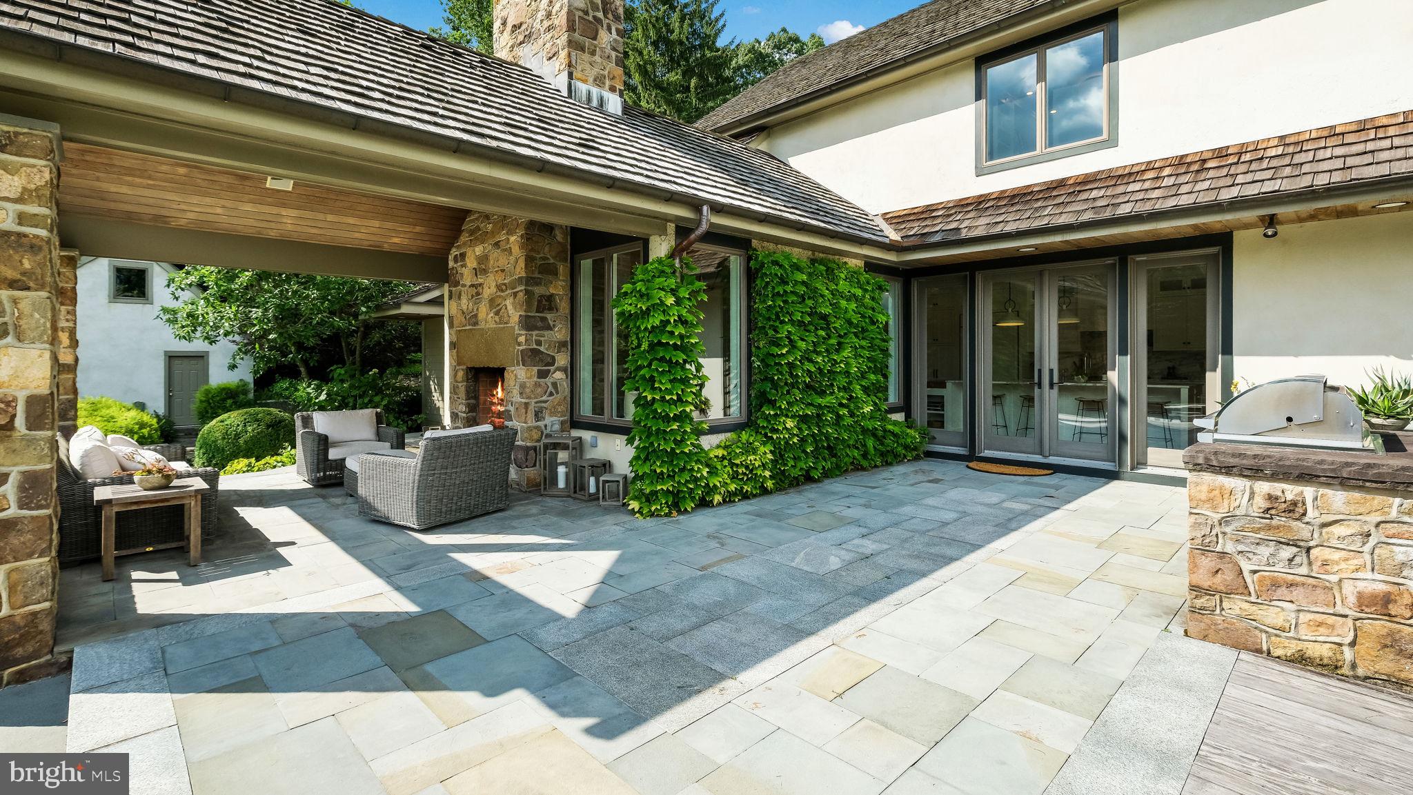 2970 Ash Mill Road Doylestown, PA 18902 - Photo 111 of 144 Bluestone Patio with Covered Porch