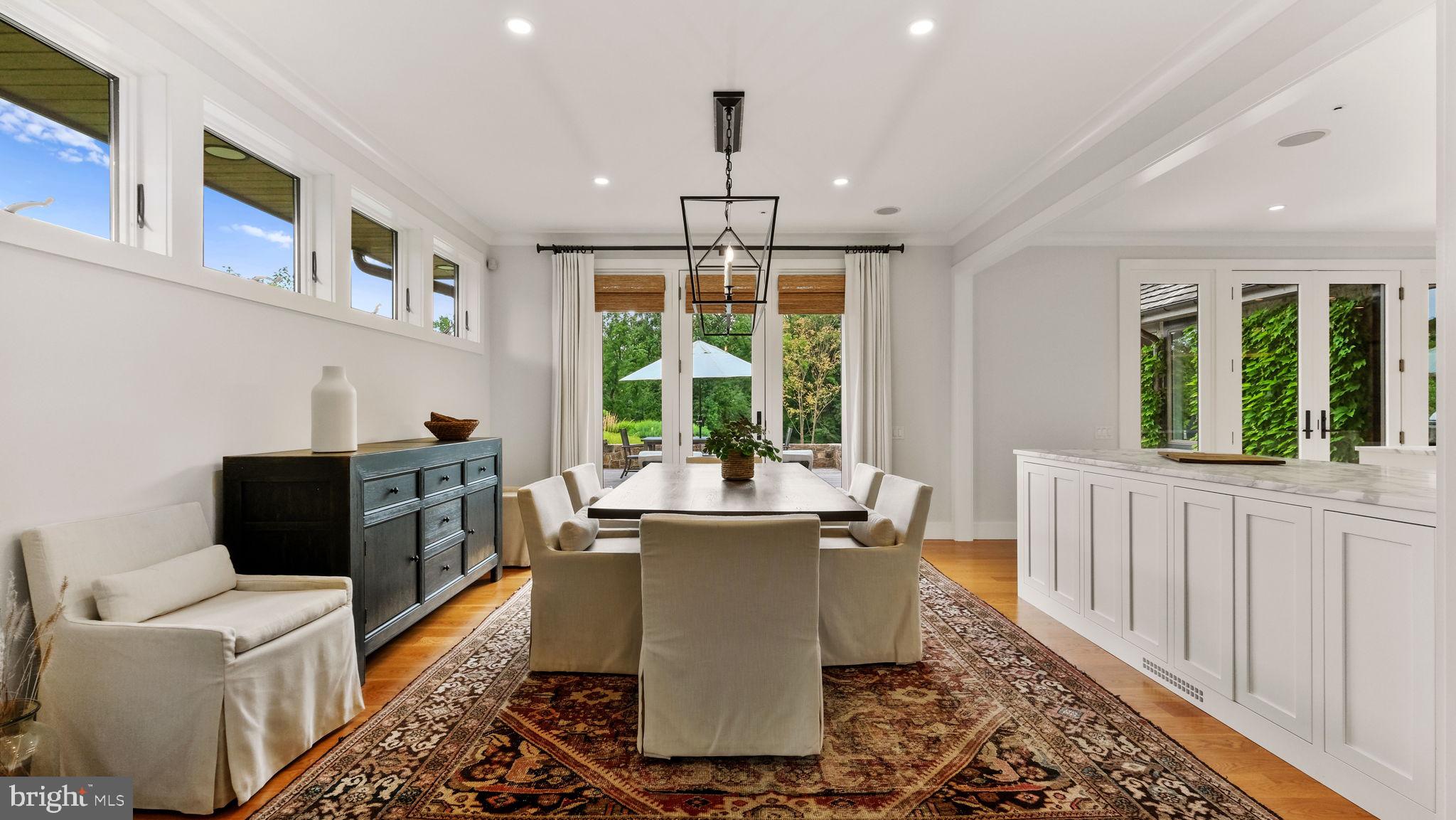 2970 Ash Mill Road Doylestown, PA 18902 - Photo 15 of 144 Dining Room with Transom Windows and VIEWS