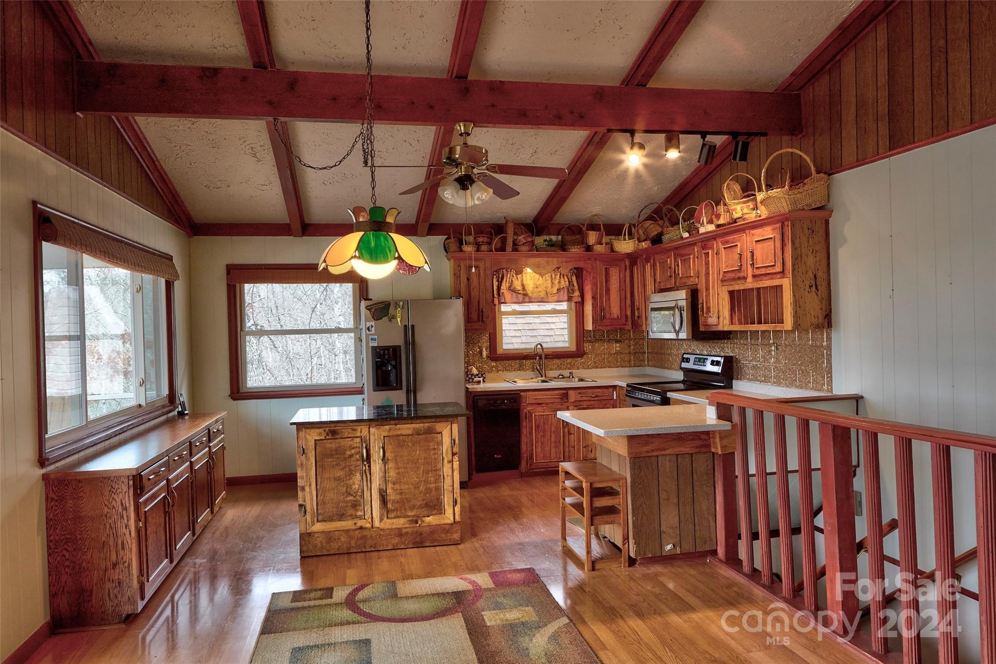 344 Pine Ridge Trail Almond, NC 28702 - Photo 3 of 34 a kitchen with lots of counter top space