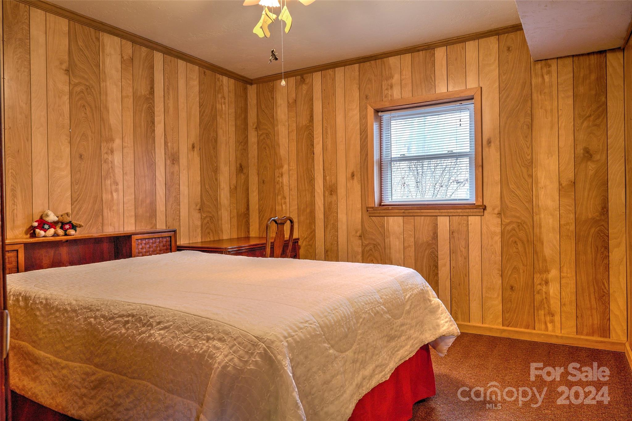 344 Pine Ridge Trail Almond, NC 28702 - Photo 10 of 34 a bedroom with a bed and a window